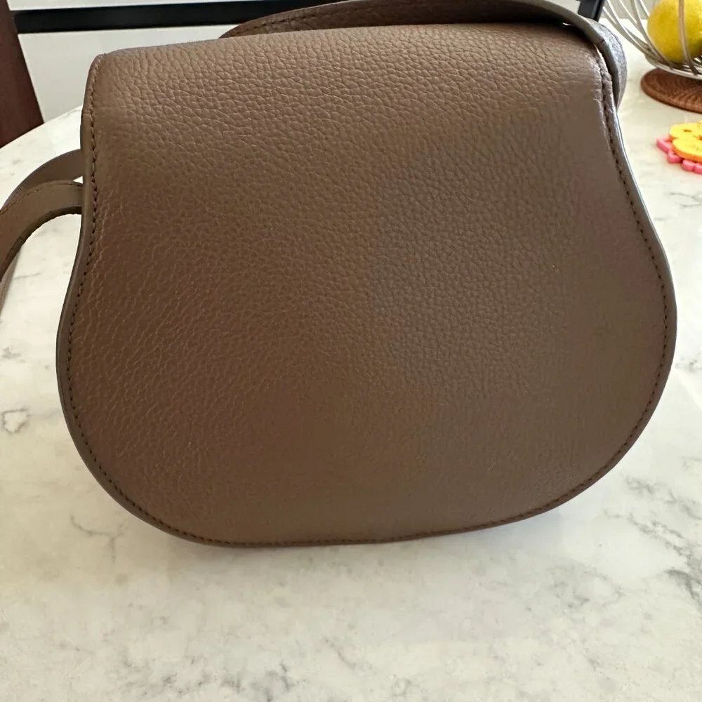 Chloé Marcie Mini Leather Crossbody - Picture 4 of 7